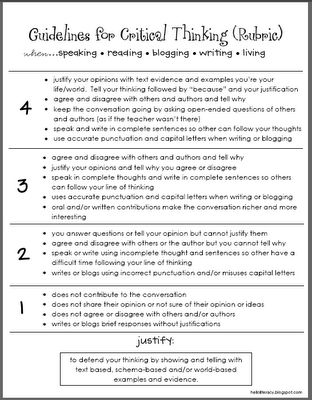 stages of critical thinking